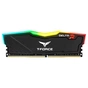Модуль пам'яті для комп'ютера DDR4 8GB 2666 MHz T-Force Delta Black RGB Team (TF3D48G2666HC15B01) - уменьшенное изображение 1