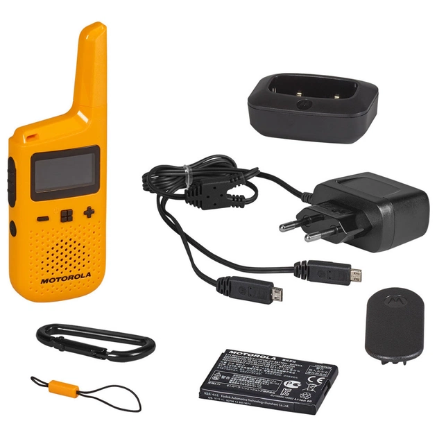 Портативна рація Motorola TALKABOUT T72 Twin Pack Chgr WE (D3P01611YDLMAW) - зображення 7
