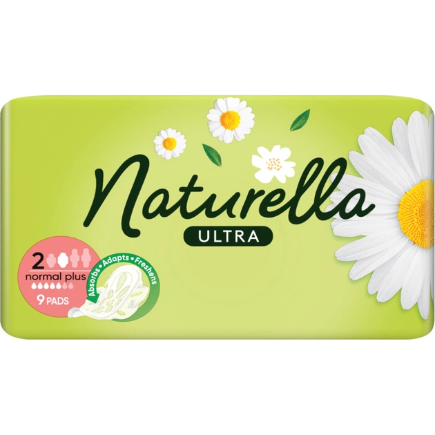 Гігієнічні прокладки Naturella Ultra Normal Plus (Розмір 2) 9 шт. (8006540098219) - picture 2