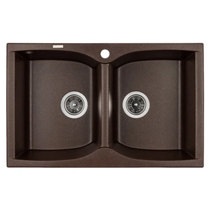 Мийка кухонна GRANADO CORDOBA marron (gr1206) зображення 1