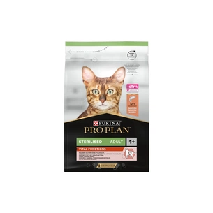 Сухий корм для кішок Purina Pro Plan Sterilised з лососем 3 кг (7613036517454) зображення 1