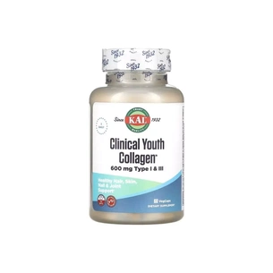 Витаминно-минеральный комплекс KAL Коллаген молодости, Clinical Youth Collagen, 60 вегетарианских ка (CAL-40696) изображение 1