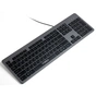Клавіатура Vinga KB735 black-grey - зменшене зображення 4