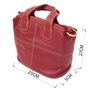 Сумка Vintage Червона (20405) - зменшене зображення 4