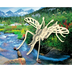 Збірна модель Мир деревянных игрушек Москит (Е020) зображення 1