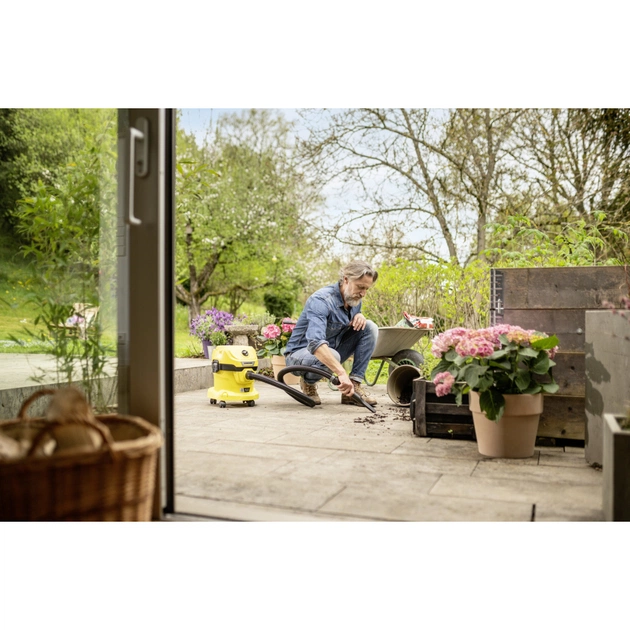 Пилосос будівельний Karcher акумуляторний WD 2-18, 18V, 12л (без АКБ та ЗП) (1.628-500.0) - picture 10