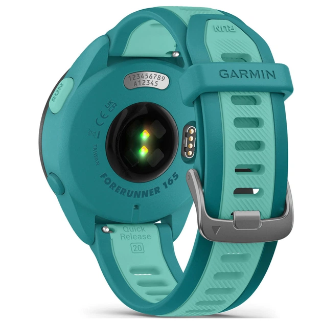 Смарт-годинник Garmin Forerunner 165 Music, Turquoise/Aqua, GPS (010-02863-32) - picture 6