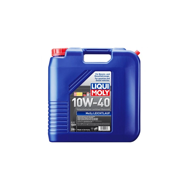 Моторное масло Liqui Moly MoS2 Leichtlauf SAE 10W-40 20л. (1089) - изображение 1