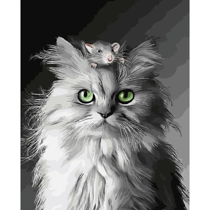 Картина по номерам Strateg Хто у домі хазяїн? 40х50 см (SY6187) зображення 1