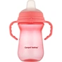 Поїльник-непроливайка Canpol babies з силіконовим носиком FirstCup 250 мл Рожева (56/615_pin) - зменшене зображення 1