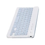 Клавіатура BeCover Bluetooth UA Light Blue (713410) - зменшене зображення 4