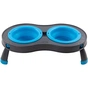 Посуд для собак Dexas Миска подвійна на складній підставці 240 мл блакита (0084297308995) - preview 2