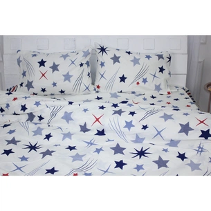 Постільна білизна MirSon Бязь Ranforce Elite 17-0502 Stellar Сімейна 160x220 (2200004733227) зображення 1