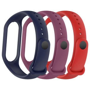 Ремінець до фітнес браслета Armorstandart комплект 3шт Xiaomi Mi Band 7/6/5 New Style Utility (ARM75069) зображення 1