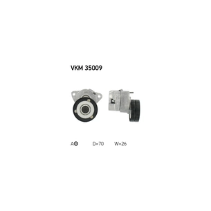 Натягувач ременя з роликом SKF VKM 35009 зображення 1