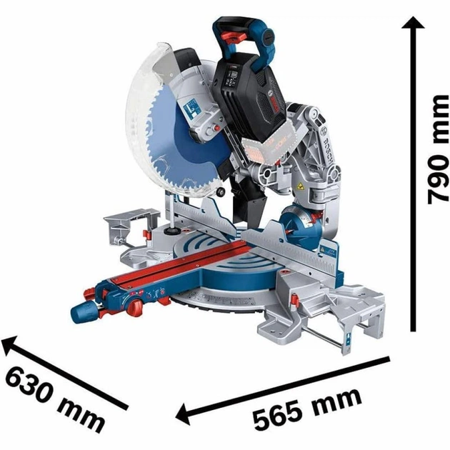 Дискова пила Bosch GCM 18V-305 GDC (0.601.B43.000) - picture 5