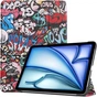 Чохол до планшета BeCover Smart Case Apple iPad Air 11" M2/M3 (2024/2025) Graffiti (711605) - зменшене зображення 2