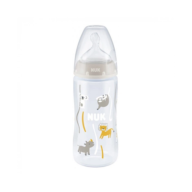 Бутылочка для кормления Nuk First Choice Plus Сафари 300 мл (3952396) - изображение 1