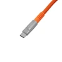 Дата кабель USB-C + USB A to USB-C 1.0m Double-Sleeved Geek orange Keychron (CAB22_KEYCHRON) - зменшене зображення 2