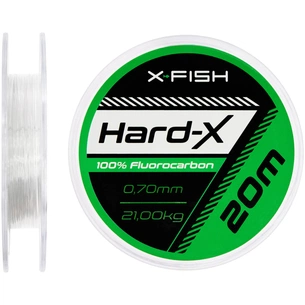 Флюорокарбон X-Fish Hard-X 20m (clear) 0.70mm 21.00kg (1917.03.94) зображення 1