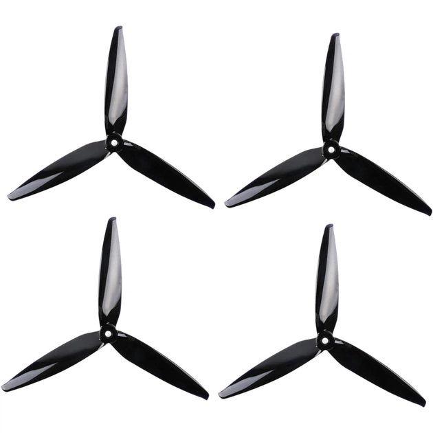 Пропелер для дрона Gemfan Flash 7040 7 Inch 3-Blade 7X4X3 PC CW CCW Propeller for RC M (GF-7040) - зображення 3