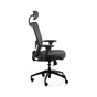 Офісне крісло Special4You Dawn black/grey (E7788) - зменшене зображення 4