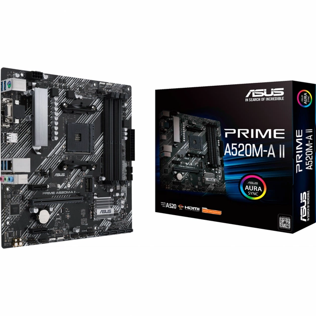 Материнська плата ASUS PRIME A520M-A II - зображення 1