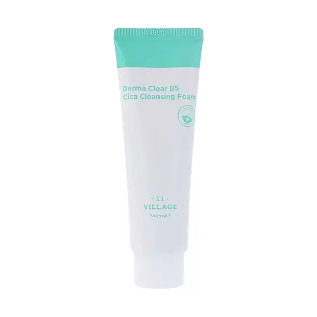 Пінка для вмивання Village 11 Factory Derma Clear B5 Cica Cleansing Foam 150 мл (8809663754570) - изображение 1