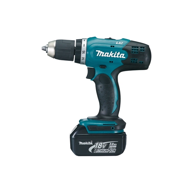 Шуруповерт Makita DDF453RFE 2x3Ah, кейс, ЗП (DDF453RFE) - зображення 1