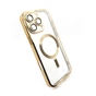 Чохол до мобільного телефона BeCover TPU Chrome Case (MagSafe) для Apple iPhone 16 Pro Gold (712081) - зменшене зображення 2