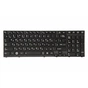 Клавіатура ноутбука PowerPlant TOSHIBA Satellite A660, A665 чорна, чорна рамка (KB311194) - зменшене зображення 1