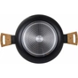 Сотейник Bergner Earth black з кришкою 28 см (BG-32038-BK) - зменшене зображення 5