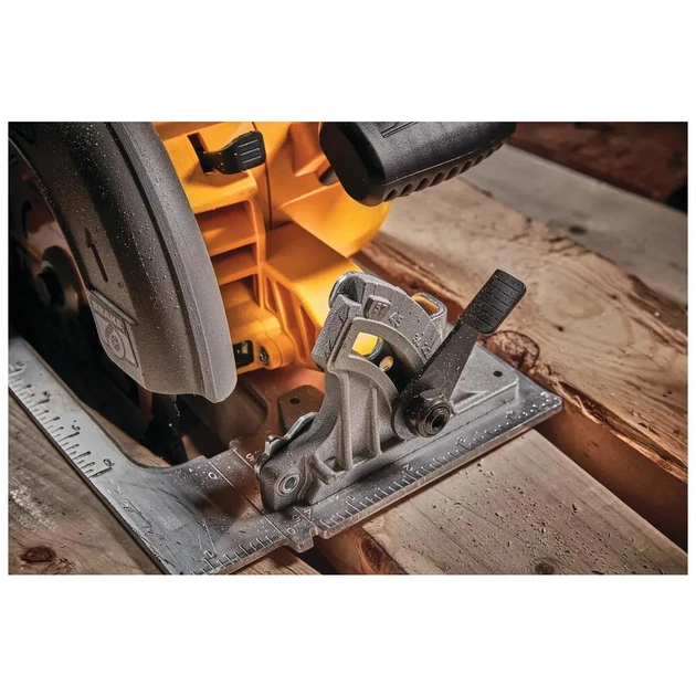 Дискова пила DeWALT 18V XR Li-lon FLEXVOLT ADVANTAGE, диск 190х30 мм, TSTAK (без АКБ та ЗП) (DCS573NT) - зображення 9