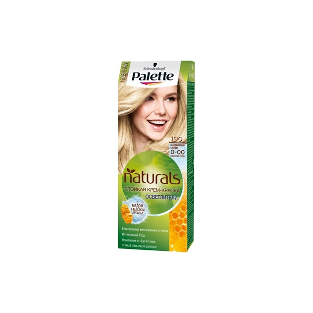 Фарба для волосся Palette Naturals 0-00 Скандинавський блондин 110 мл (3838824124308) - зображення 1
