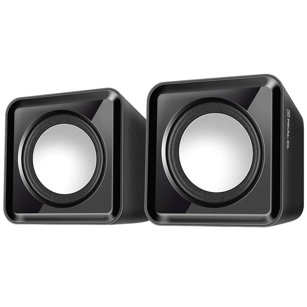 Акустическая система REAL-EL S-10 Black - изображение 1