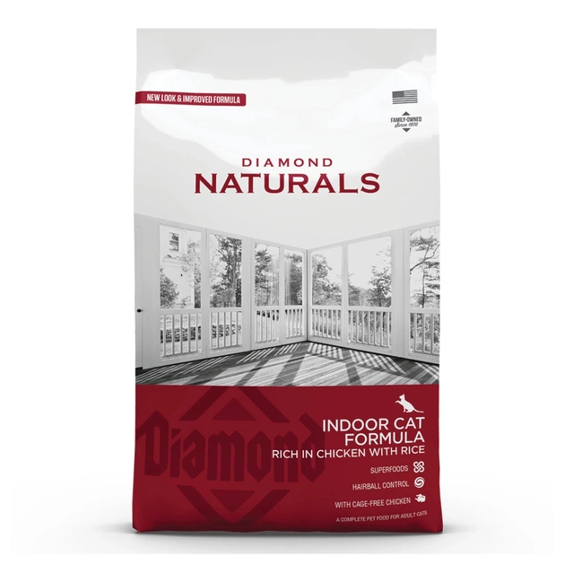 Сухой корм для кошек Diamond Naturals Indoor Cat Chicken&Rice 7.5 кг (0074198615254) - изображение 1