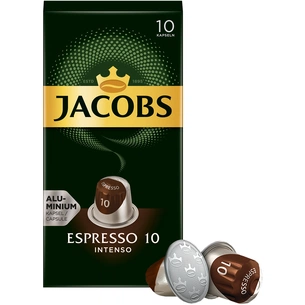 Кофе в капсулах Jacobs Espresso 10 Intenso 10 шт изображение 1