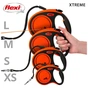 Поводок для собак Flexi Xtreme лента M 5 м/35 кг оранжевая (4000498034309) - уменьшенное изображение 2