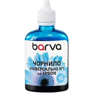 Чорнило Barva Epson universal 1, water-soluble, 90г light blue (EU1-747) зображення 1