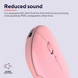 Мишка Trust Puck Wireless/Bluetooth Silent Pink (24125) - зменшене зображення 7