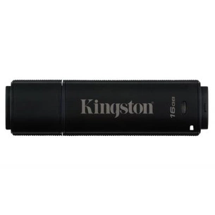USB флеш накопичувач Kingston 16GB DataTraveler 4000 G2 Metal Black USB 3.0 (DT4000G2/16GB) зображення 1