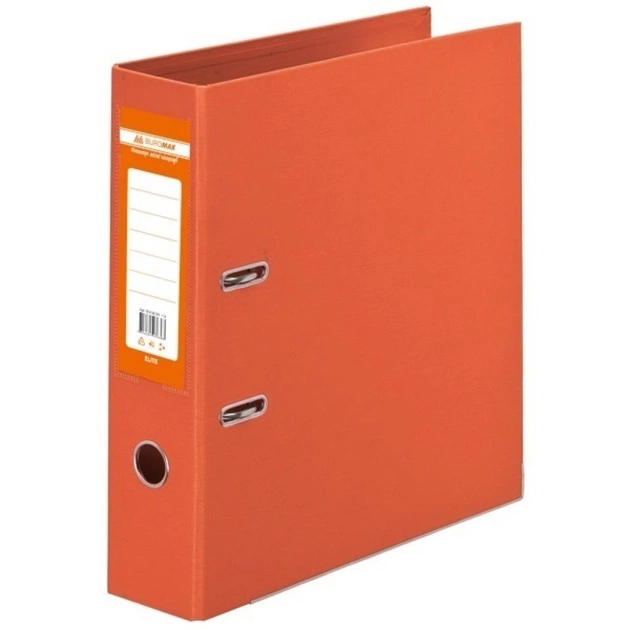 Папка - реєстратор Buromax А4 double sided, 70мм, PP, orange, built-up (BM.3001-11c) - зображення 1