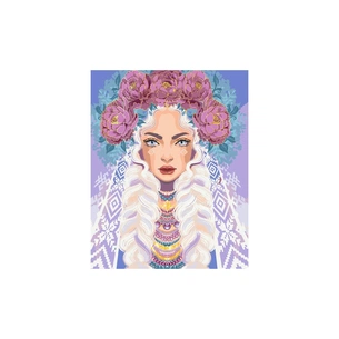 Картина по номерам ArtCraft Пані Півонія 40х50 см (10127-AC) зображення 1