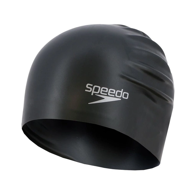 Шапка для плавания Speedo Long Hair Cap Au чорний 8-061680001 OSFM (5051746922656) - изображение 1