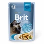 Вологий корм для кішок Brit Premium Cat 85 г (філе курки в соусі) (8595602518524) - уменьшенное изображение 1