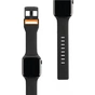 Ремінець до смарт-годинника UAG для Apple Watch 44/42 Civilian, Black/Orange (19148D114097) - зменшене зображення 2