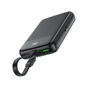 Батарея універсальна Acefast 10000mAh, 22.5W, PD, QC/3.0, build Type-C cable, M13, Black (6974316283959) - зменшене зображення 4