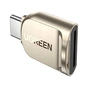 Зчитувач флеш-карт UGREEN USB-C to TF 3.0 CM331 Light Golden (80124) - зменшене зображення 2