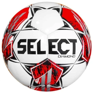М'яч футбольний Select Diamond v23 біло-червоний Уні 5 (5703543317134) зображення 1