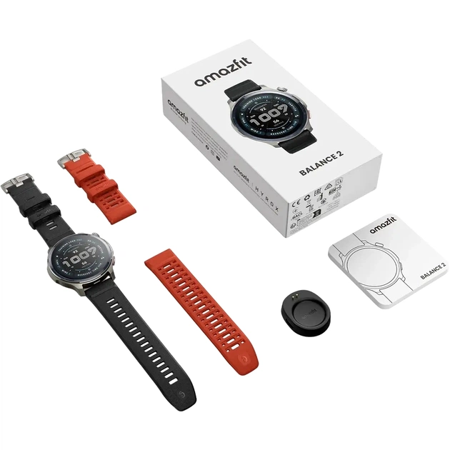 Смарт-годинник Amazfit Balance 2 Чорний W2430GL1N (1167420) - picture 7